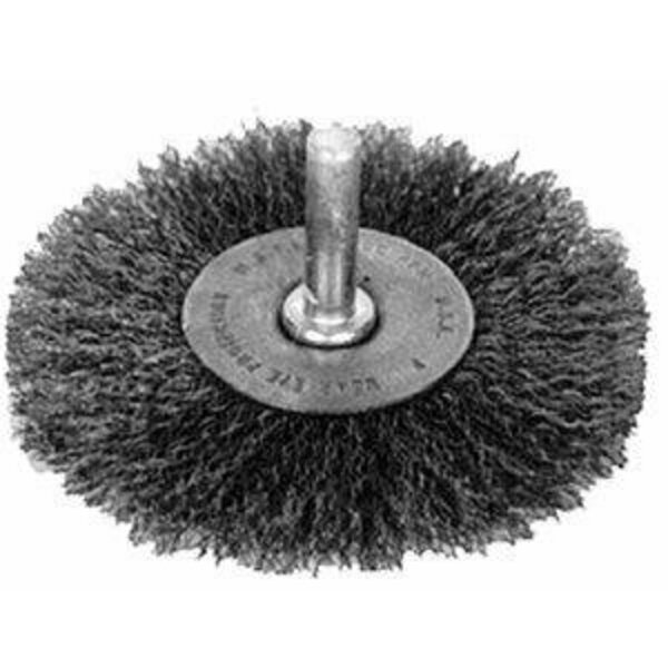 Kt Industries 3 in. Circular End Brush 5-3370